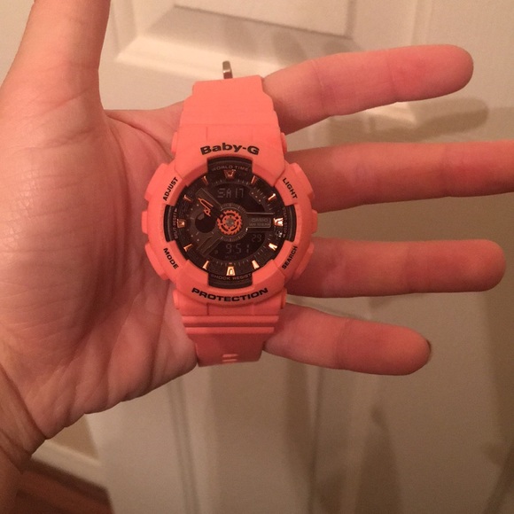 g shock coral